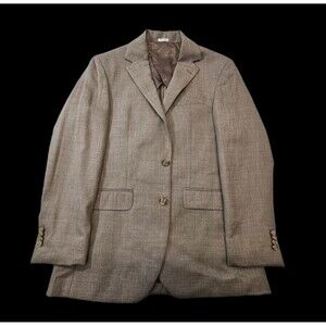 WN Men's 38 Joseph Abboud Heritage Wool Hamilton Soft Suit Coat Blazer Jacket